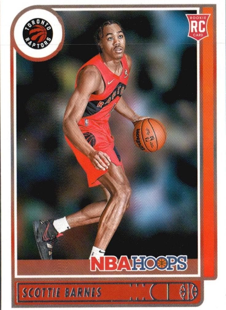 Scottie Barnes 2021 panini Hoops Winter
