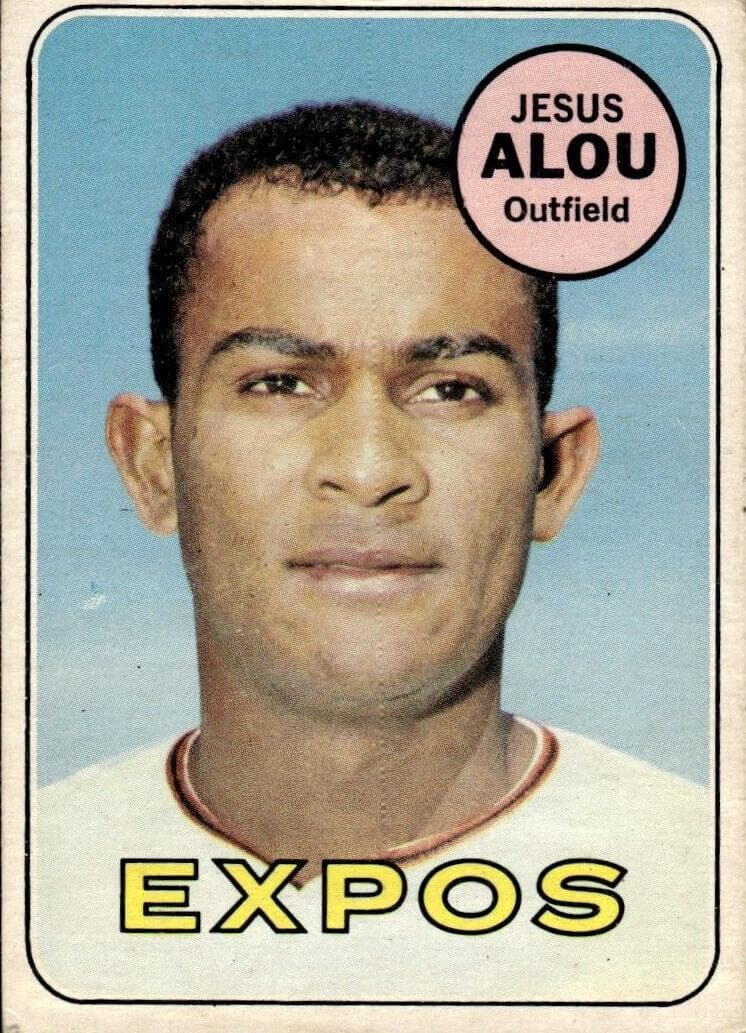 Jesus Alou 1969 topps O-Pee-Chee