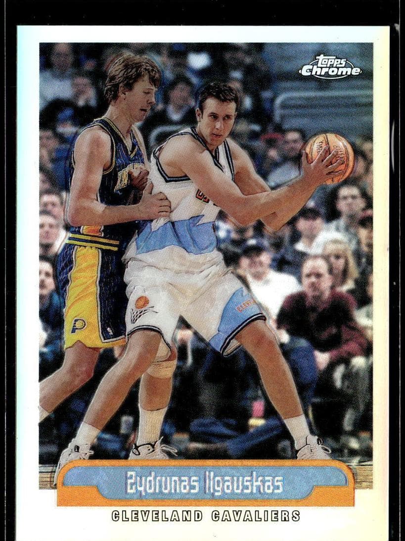 Zydrunas Ilgauskas 1999 topps Topps Chrome