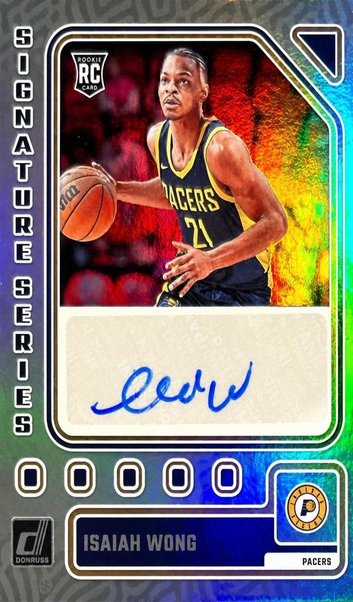 Isaiah Wong 2023 panini Donruss
