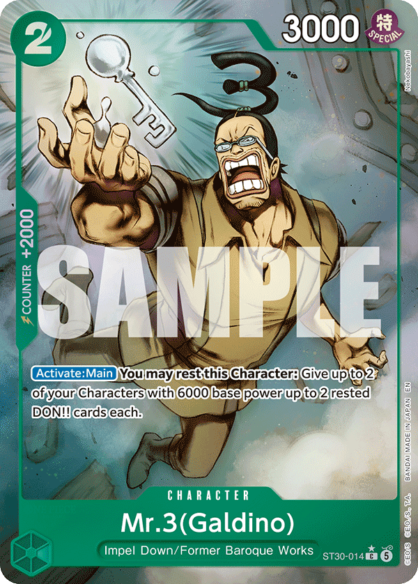 Mr.3 Galdino One Piece