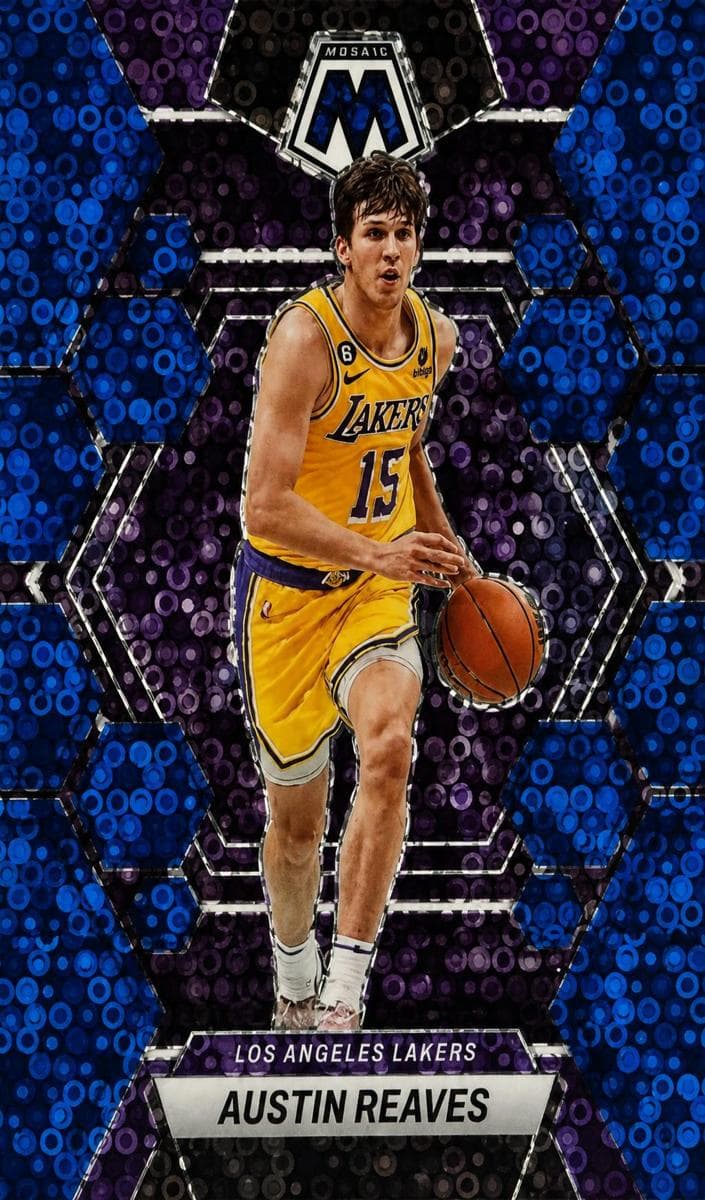 Austin Reaves 2022 panini Panini Mosaic