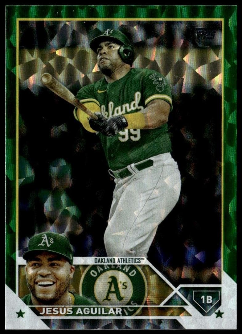 Jesus Aguilar trading card