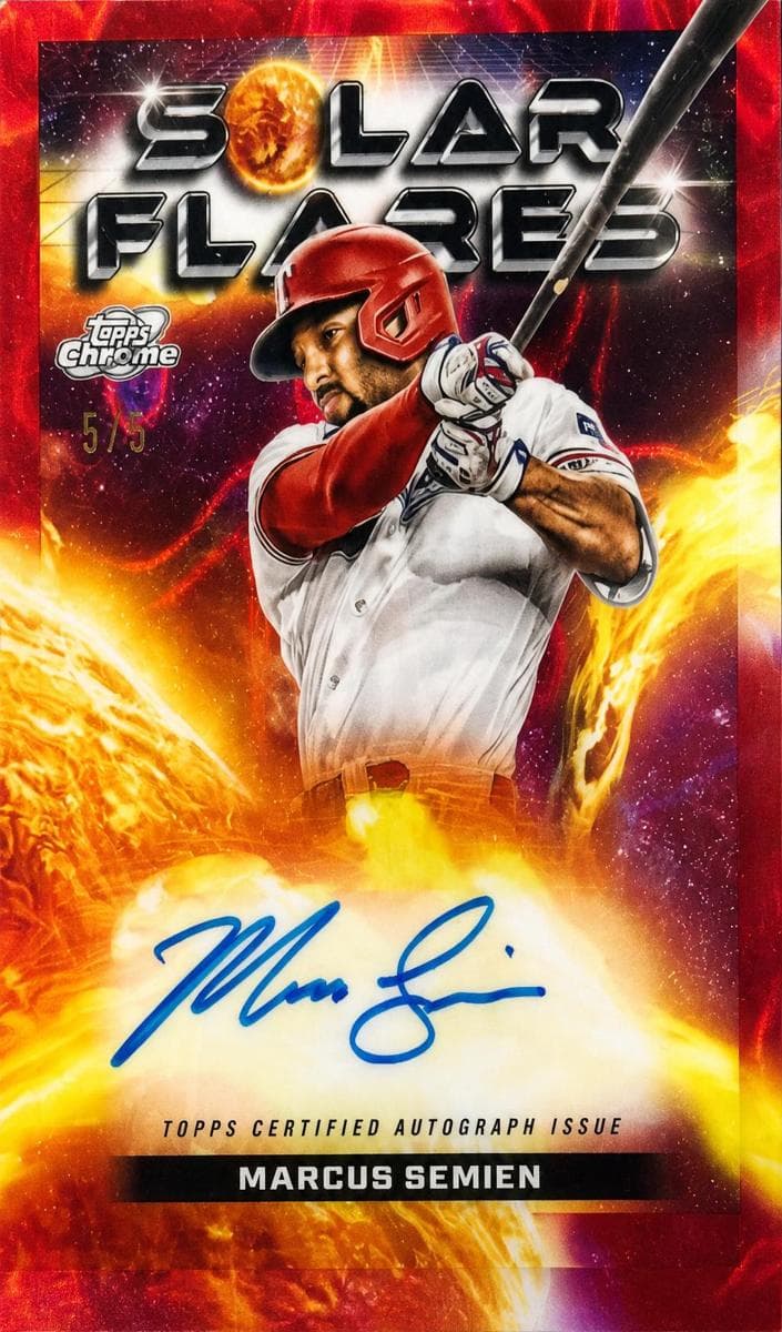 Marcus Semien 2024 topps Topps Cosmic Chrome