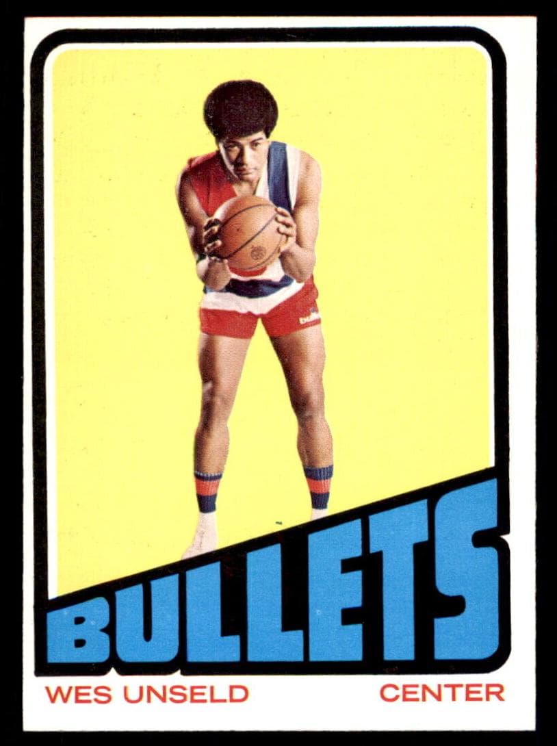 Wes Unseld 1972 topps Topps