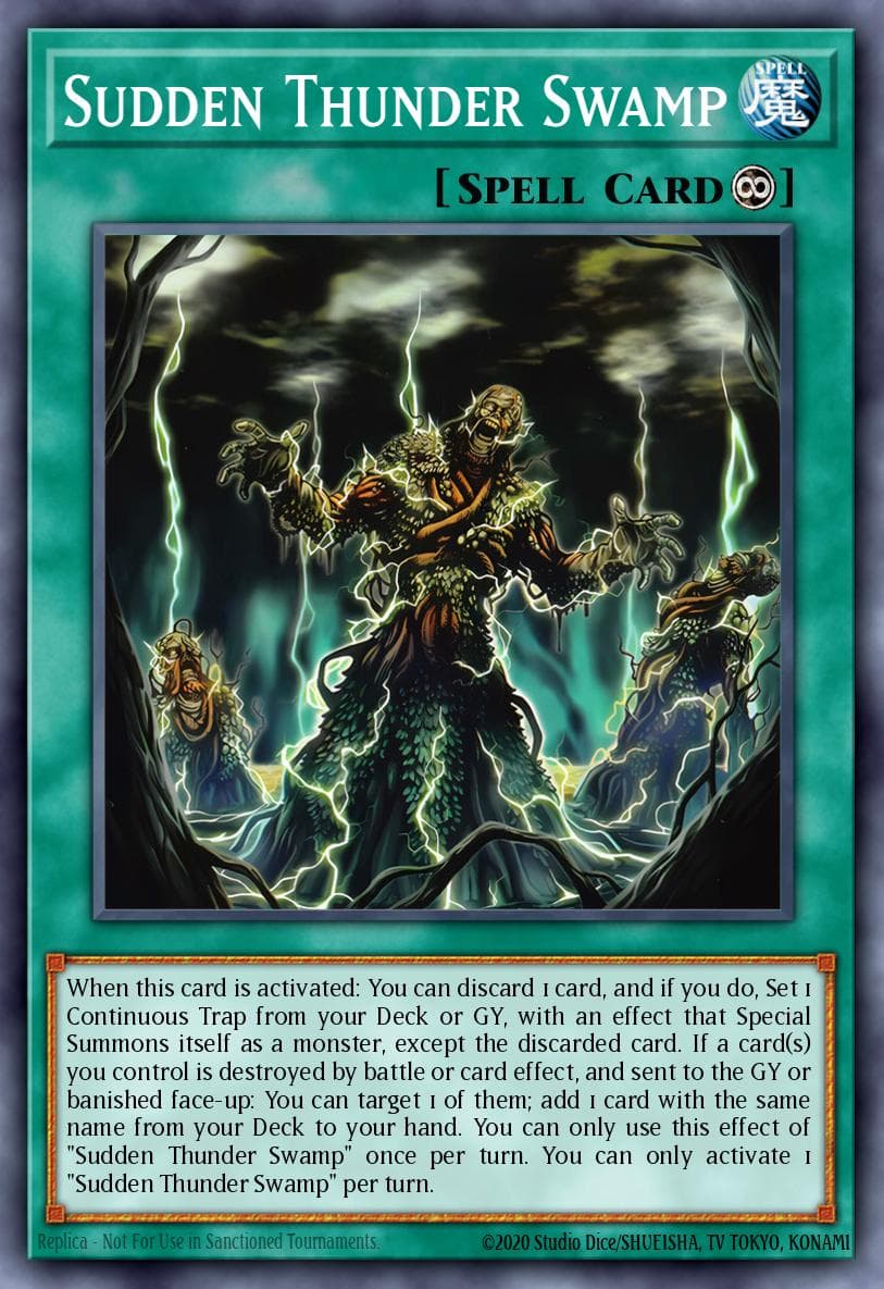 Sudden Thunder Swamp 2025 Yu-Gi-Oh! Duelist's Advance