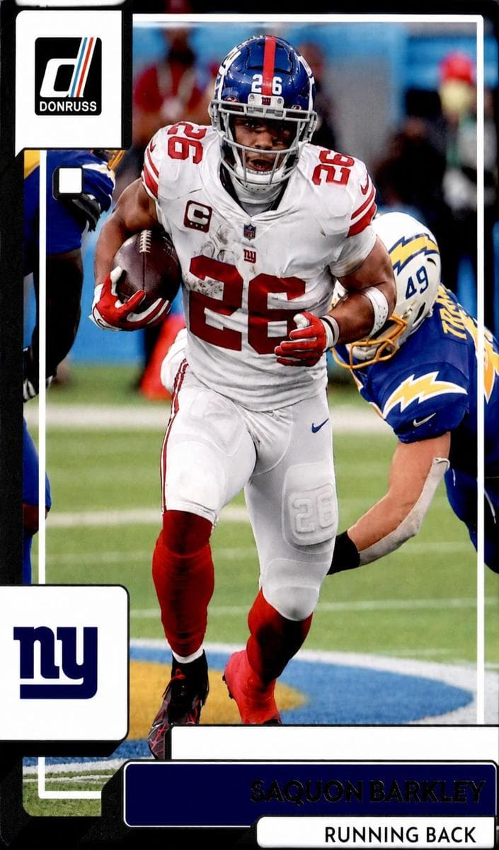 Saquon Barkley 2022 panini Panini Donruss