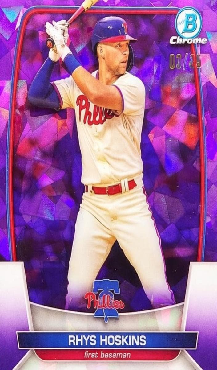 Rhys Hoskins 2023 bowman Bowman Chrome