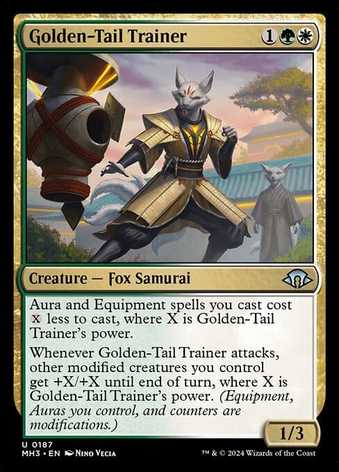 Golden-Tail Trainer 2024 Magic: The Gathering Modern Horizons 3