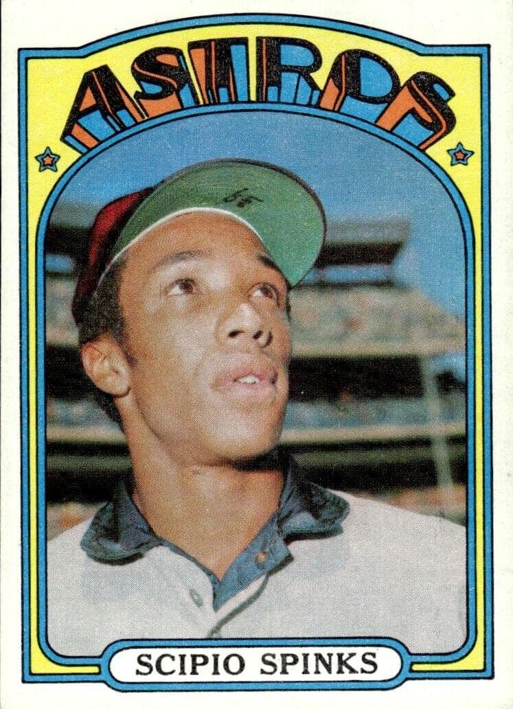 Scipio Spinks 1972 topps Topps