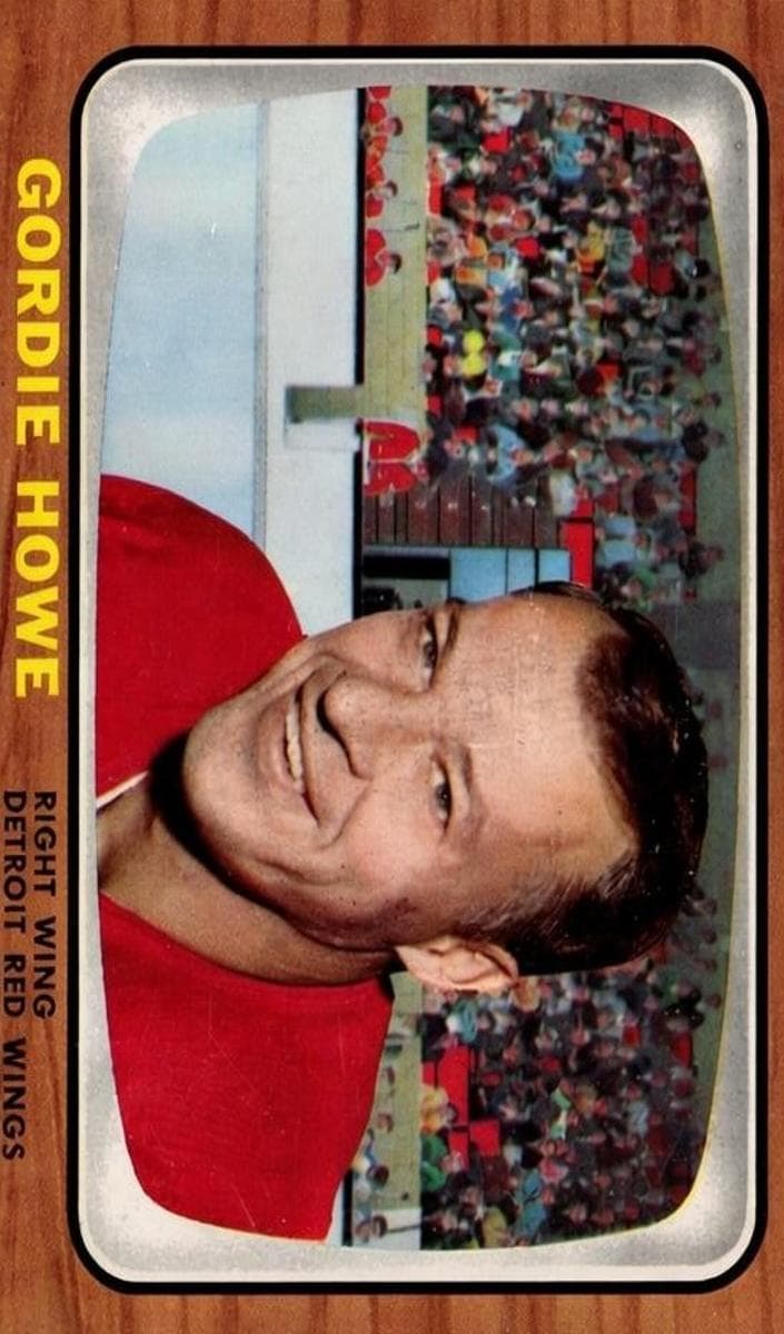 Gordie Howe 1966 topps Topps