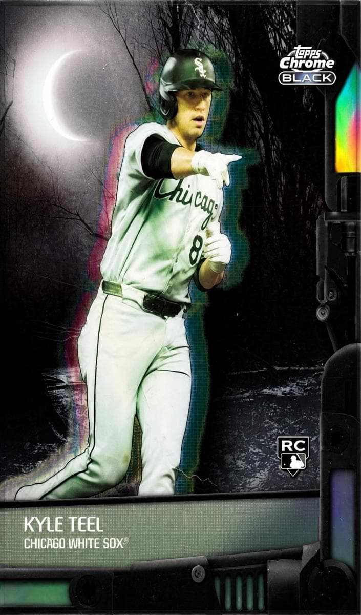Kyle Teel 2026 topps Topps Chrome Black