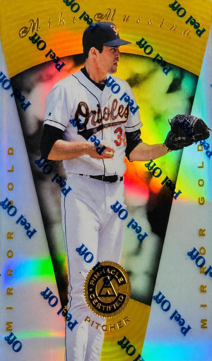 Mike Mussina 1997 panini Pinnacle Totally Certified