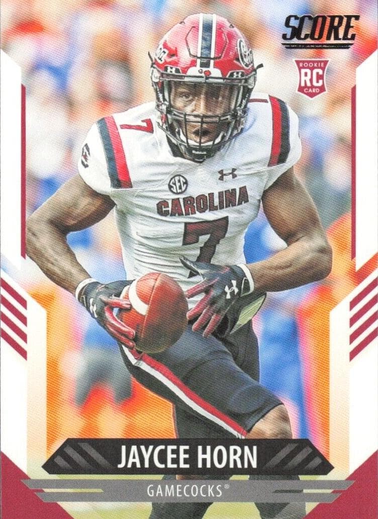 Jaycee Horn 2021 panini Score