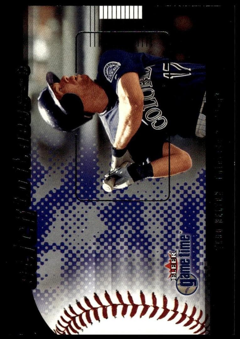Todd Helton 2001 fleer Fleer Game Time