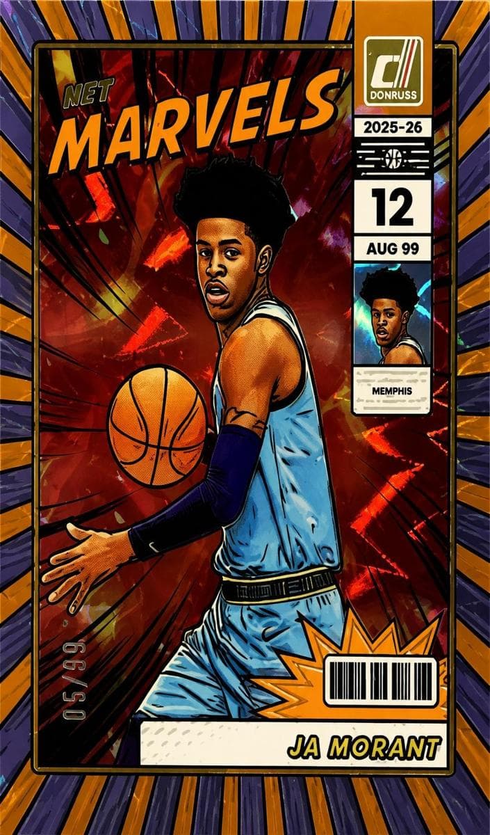 Ja Morant 2025 panini