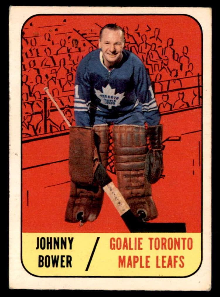 Johnny Bower 1967 topps Topps
