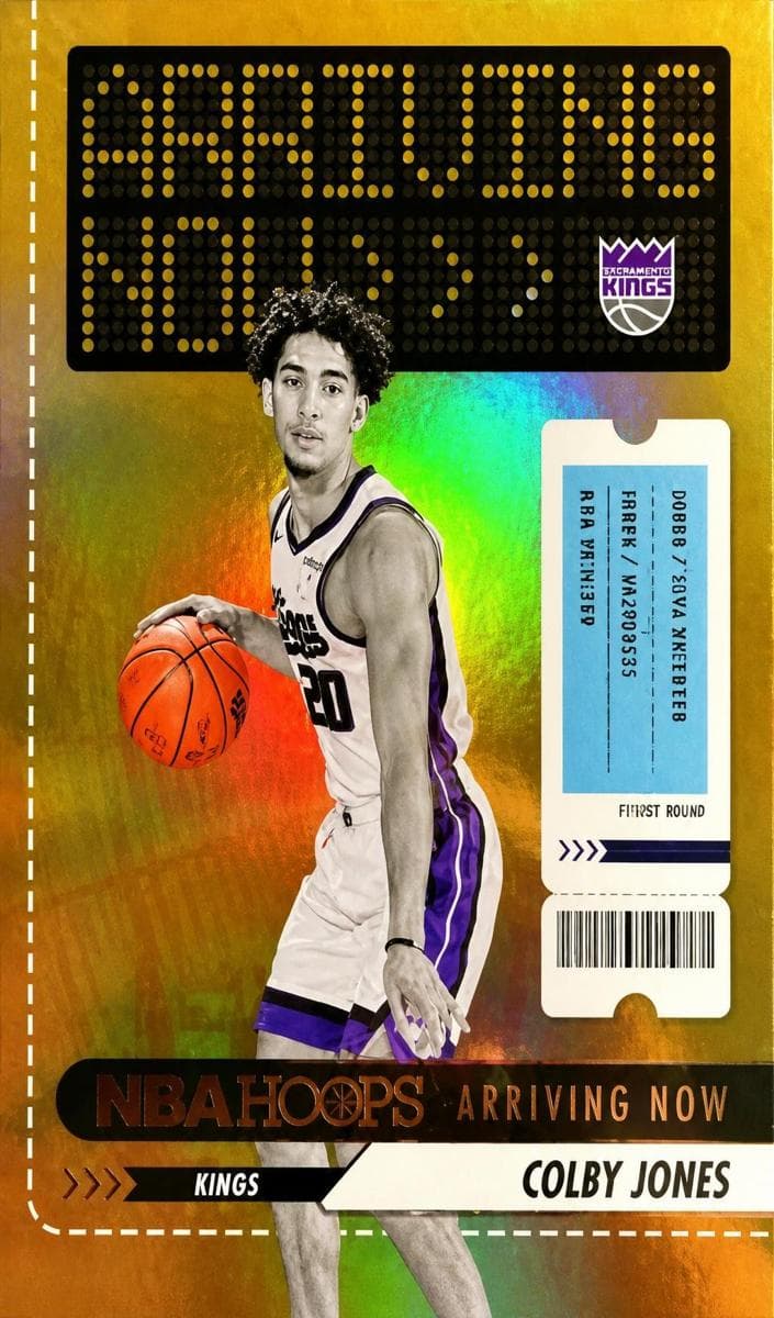 Colby Jones 2023 panini Hoops Winter