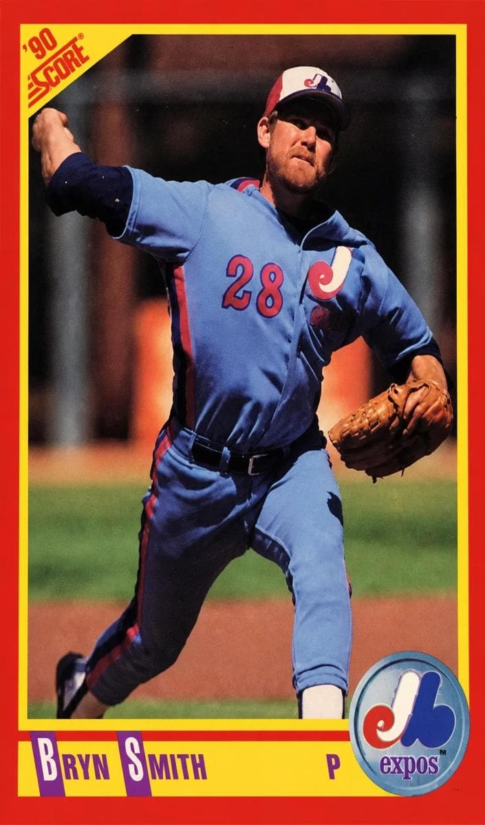 Bryn Smith 1990 panini Score