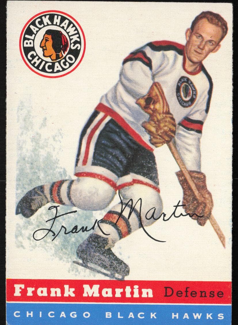 Frank Martin 1954 topps Topps