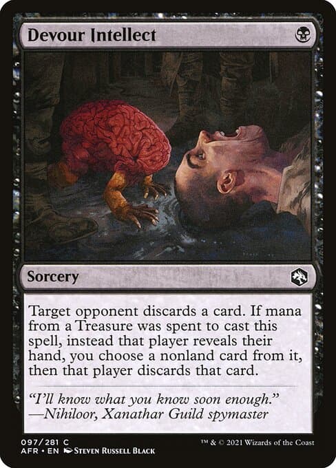 Devour Intellect 2021 Magic: The Gathering Adventures in the Forgotten Realms