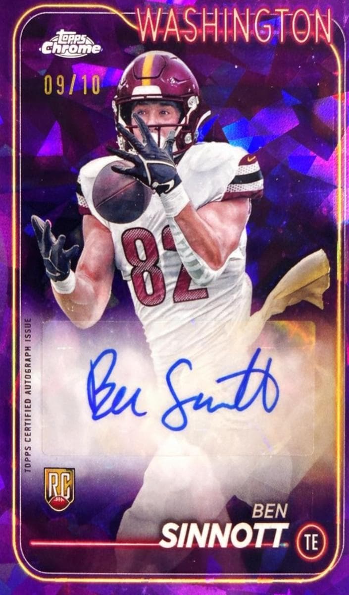 Ben Sinnott 2024 topps Topps Chrome Sapphire Edition