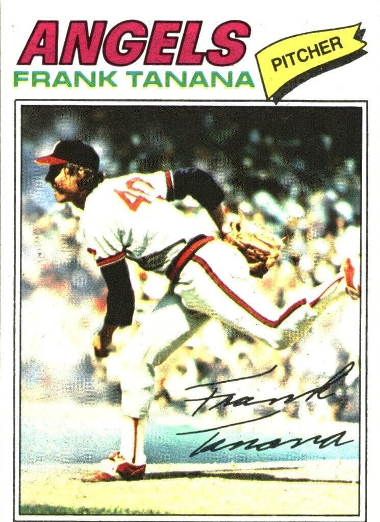 Frank Tanana 1977 topps Topps