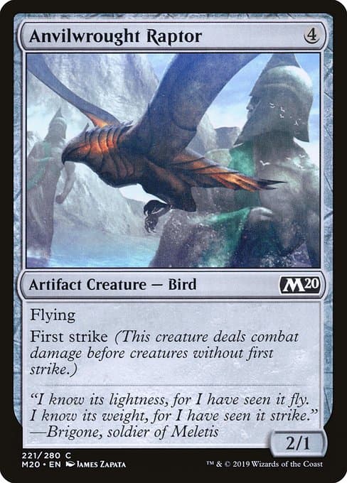 Anvilwrought Raptor 2019 Magic: The Gathering Core Set 2020