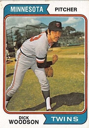 Dick Woodson 1974 topps Topps