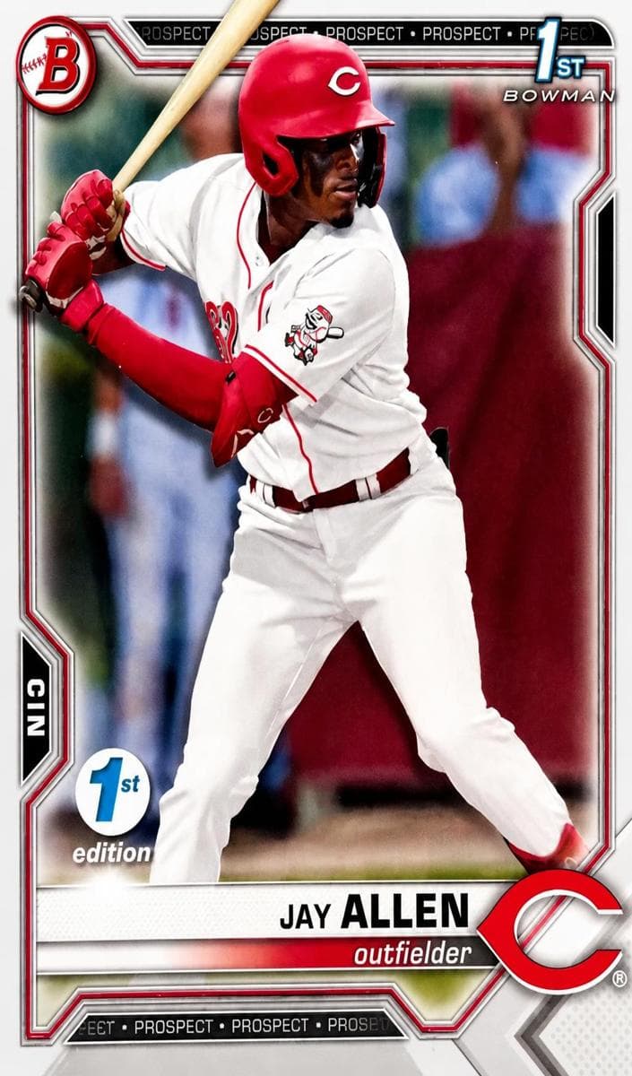 Jay Allen 2021 bowman Bowman Draft
