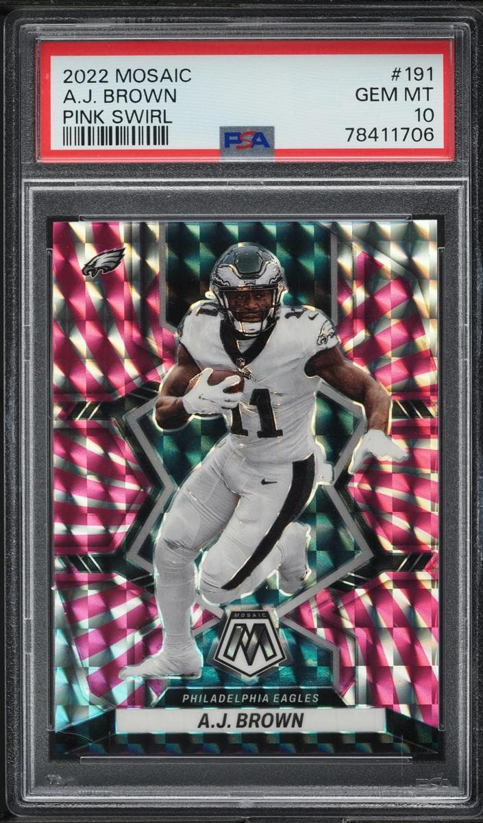 A.J. Brown 2022 panini Panini Mosaic