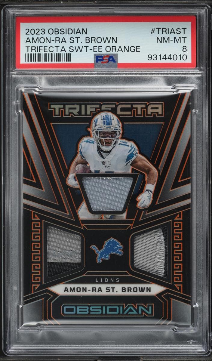 Amon-Ra St. Brown 2023 panini Obsidian