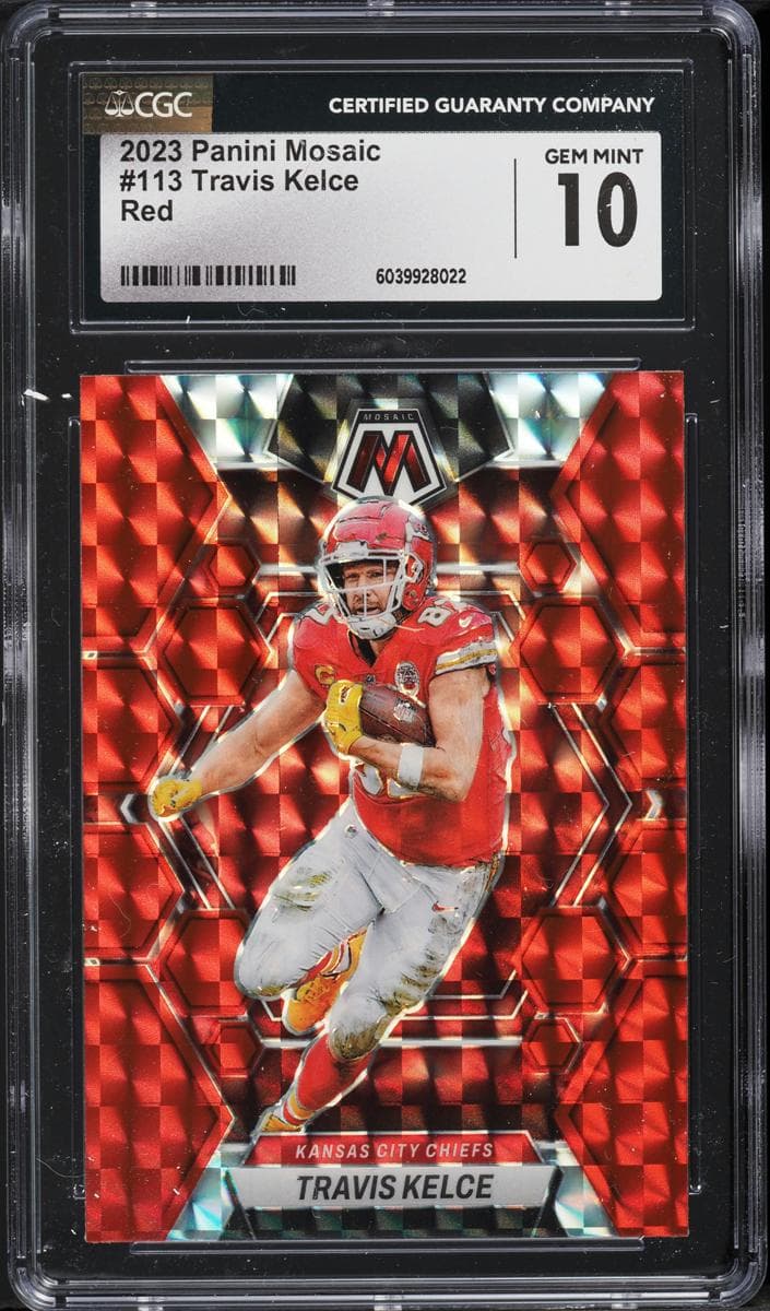Travis Kelce 2023 panini Panini Mosaic