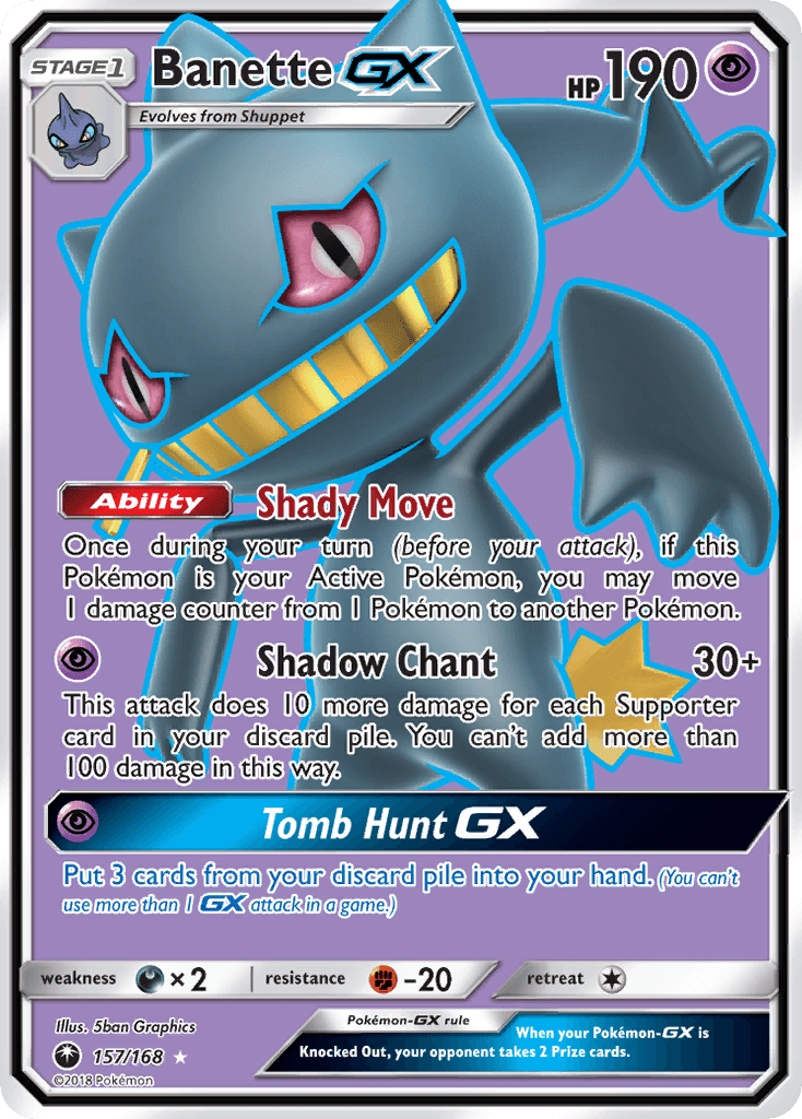 Banette GX #157