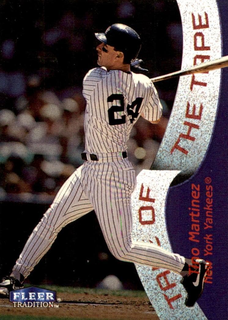 Tino Martinez 1998 fleer Fleer Tradition