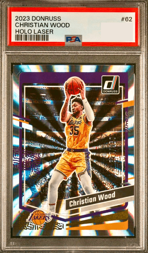 Christian Wood trading card