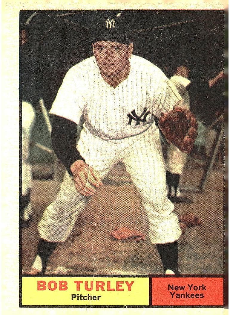 Bob Turley 1961 topps Topps