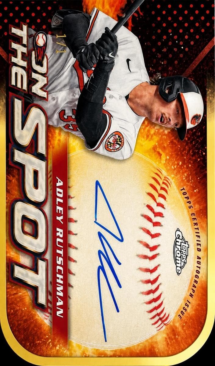 Adley Rutschman 2024 topps Topps Chrome