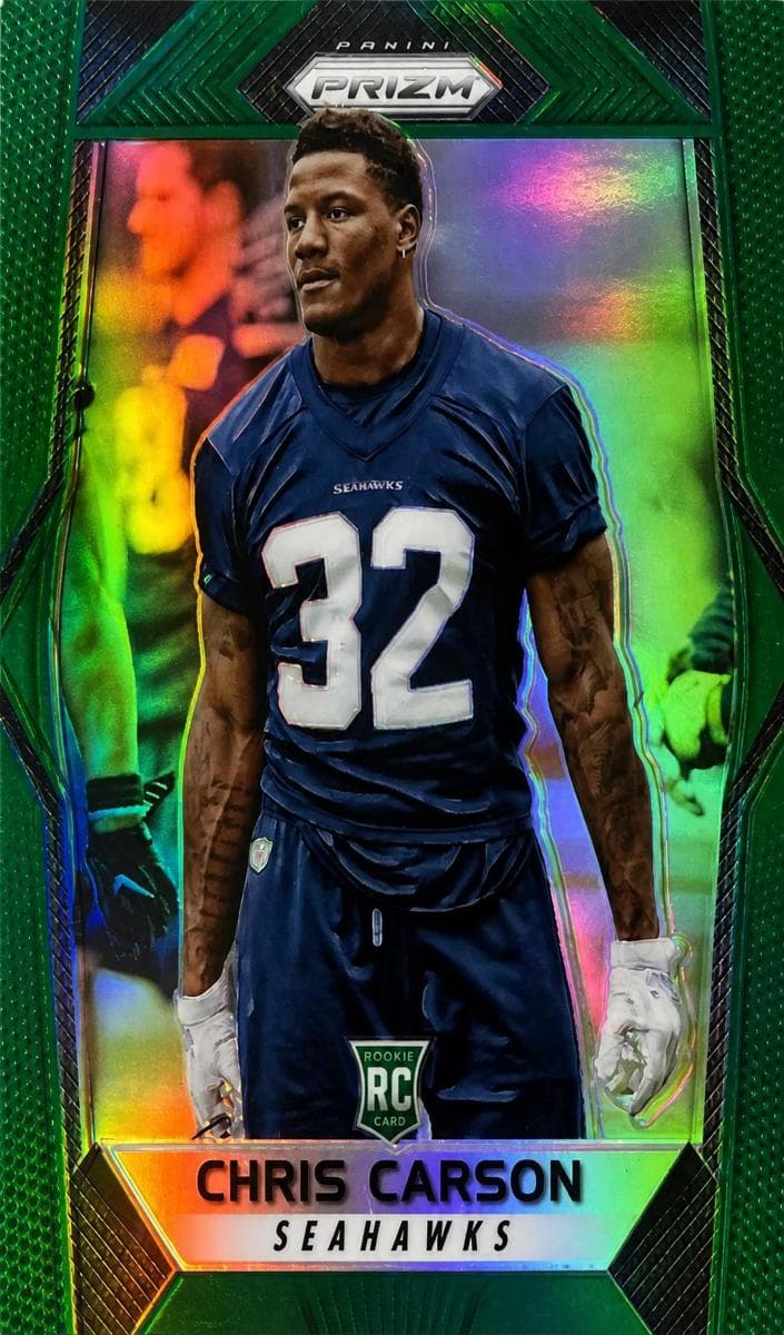 Chris Carson 2017 panini Panini Plates & Patches