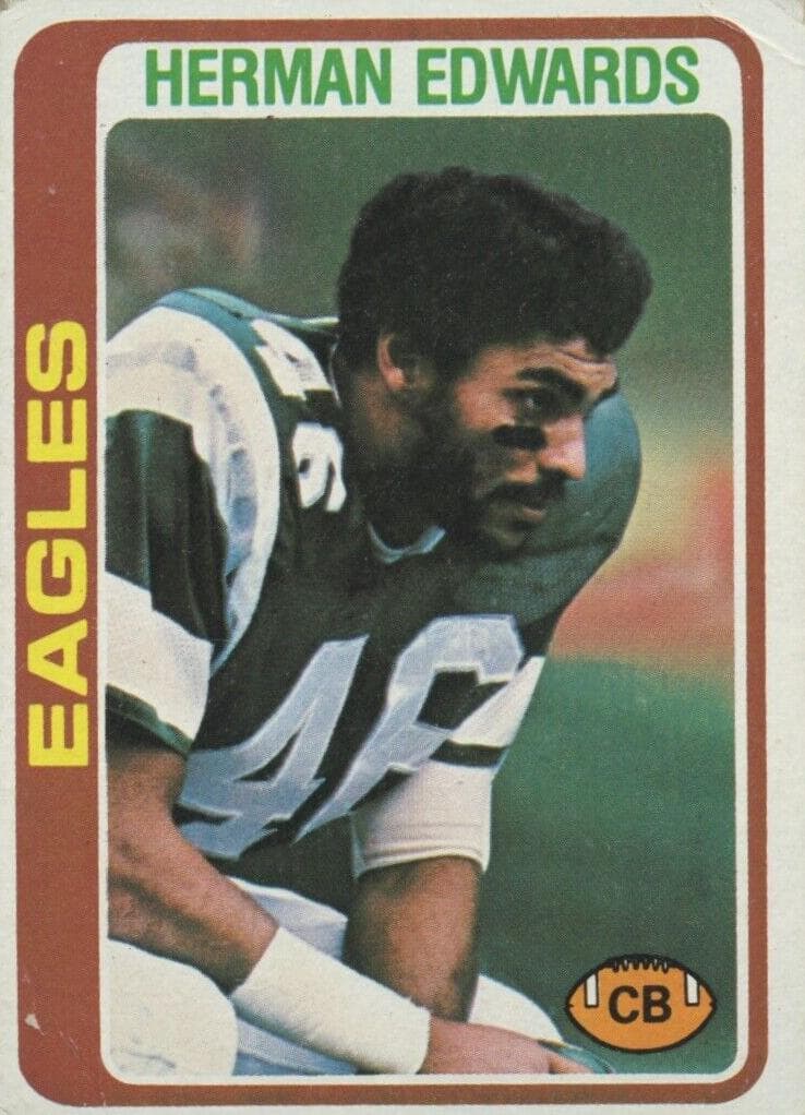 Herman Edwards 1978 topps Topps