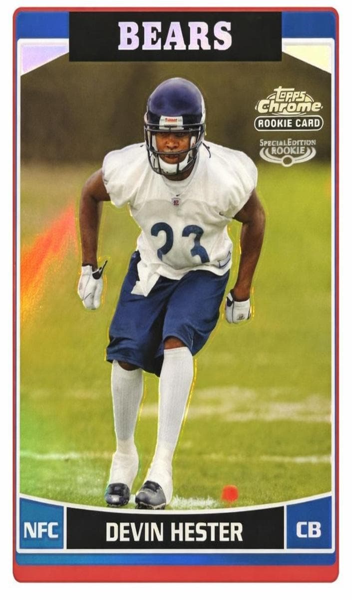 Devin Hester 2006 topps