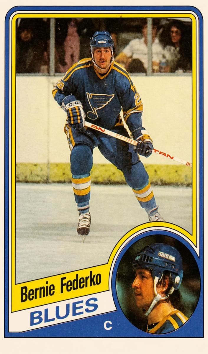 Bernie Federko 1984 topps Topps
