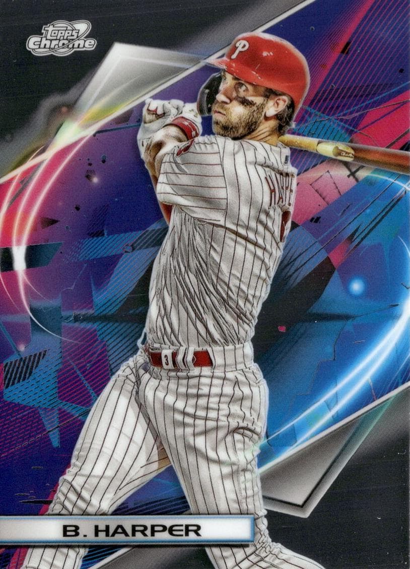 Bryce Harper 2022 topps Topps Cosmic Chrome