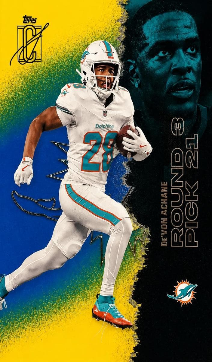 De'Von Achane #35