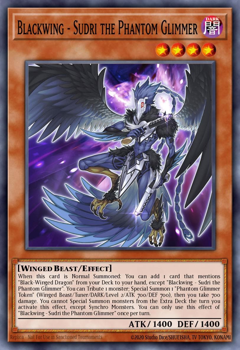 Blackwing - Sudri the Phantom Glimmer #DABL-EN004