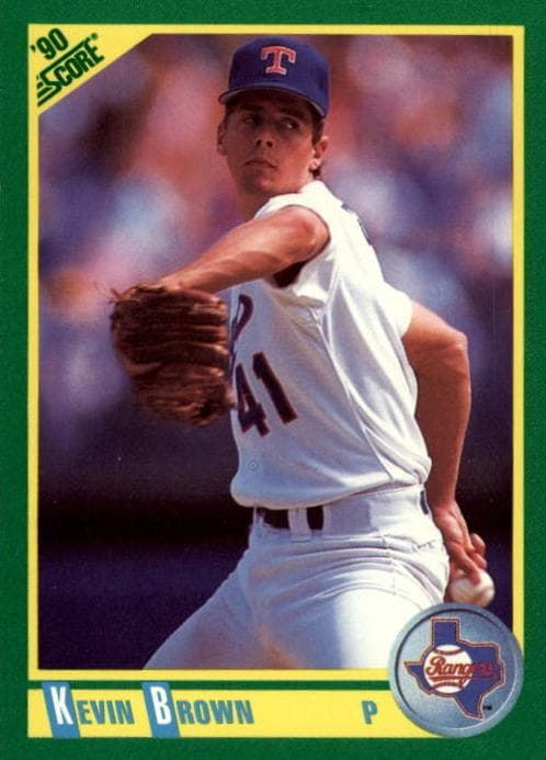 Kevin Brown trading card