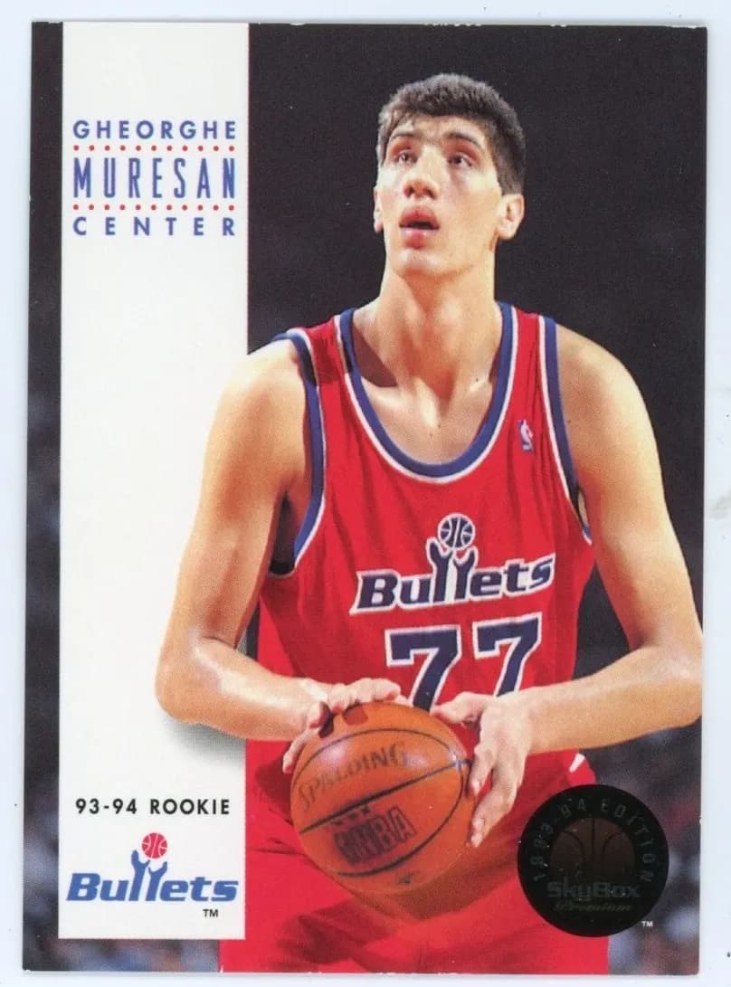 Gheorghe Muresan 1993 fleer SkyBox Premium