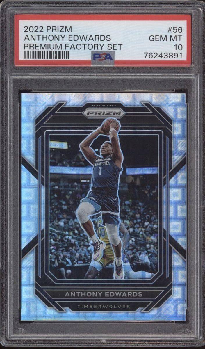 Anthony Edwards 2022 panini Panini Prizm
