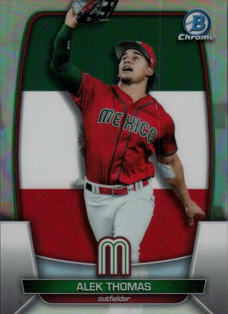 Alek Thomas 2023 bowman Bowman Chrome