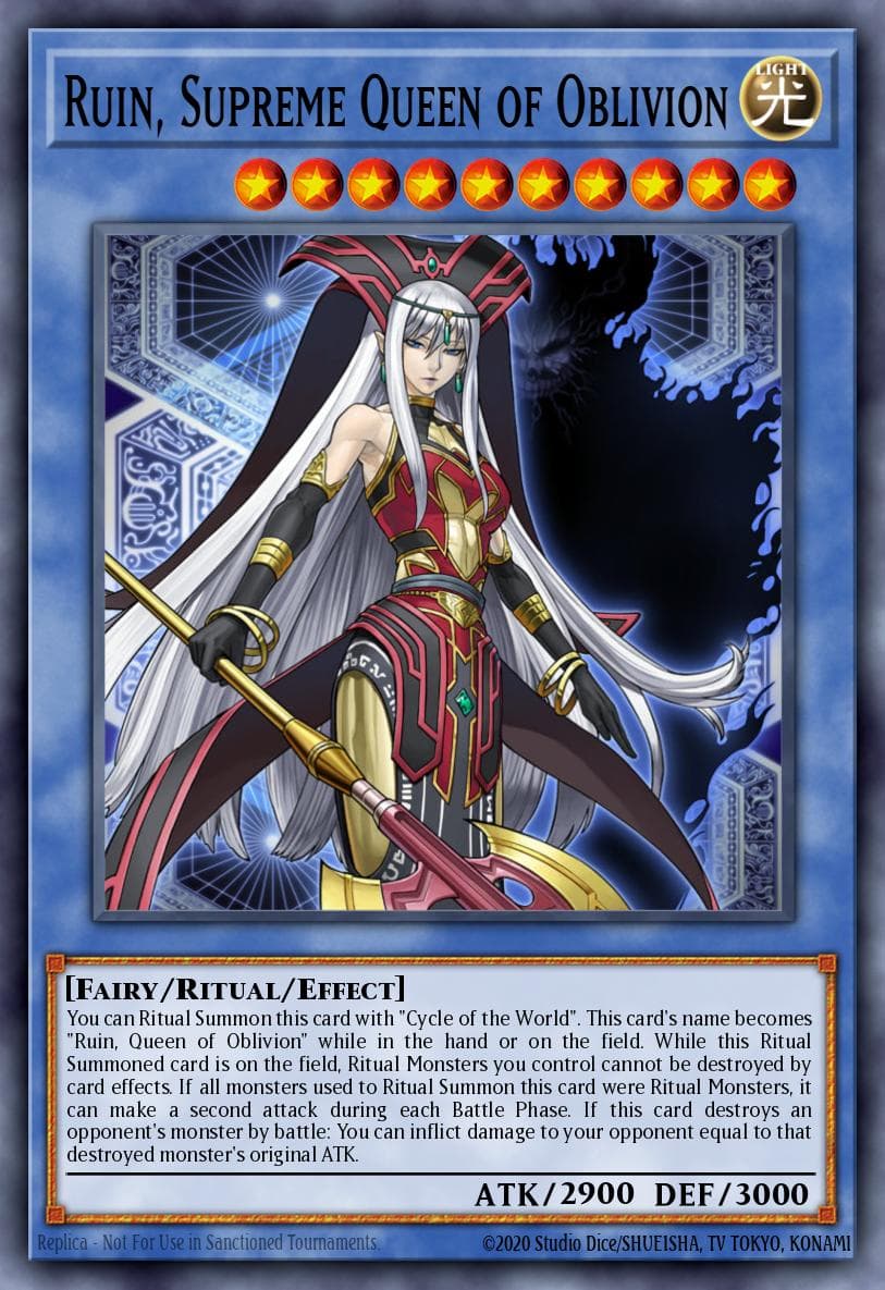 Ruin, Supreme Queen of Oblivion #OP08-EN004
